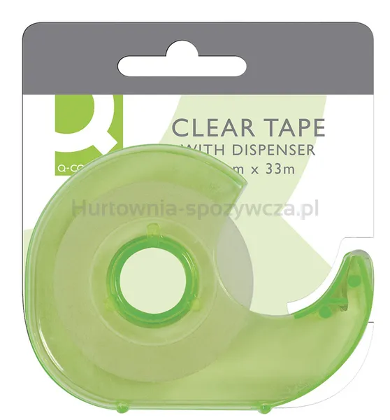 Taśma Biurowa Z Dyspenserem Q-Connect, 19Mm, 33M, Mix Kolorów
