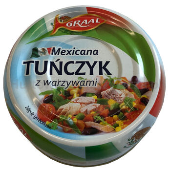 Graal Sałatka Mexicana Tunczyk Z Warzywami 280G