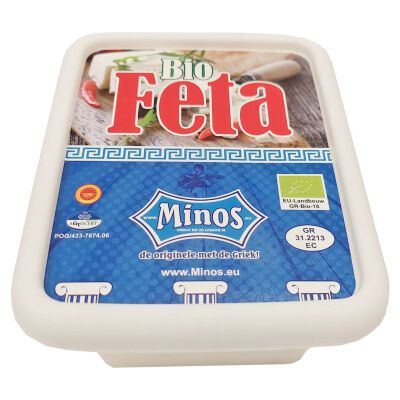 Ser Feta Bio 150 G (Pojemnik) - Minos [BIO]