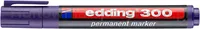 Edding Marker permanentny e-300 1,5-3mm, fioletowy  - 2