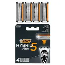 BIC Hybrid 5 Flex wkłady do maszynki do golenia Blister 4