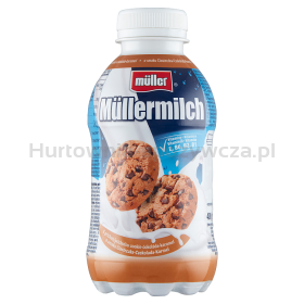 Mullermilch Napój Mleczny Czekoladowo -Karmelowy Ciastek 400G