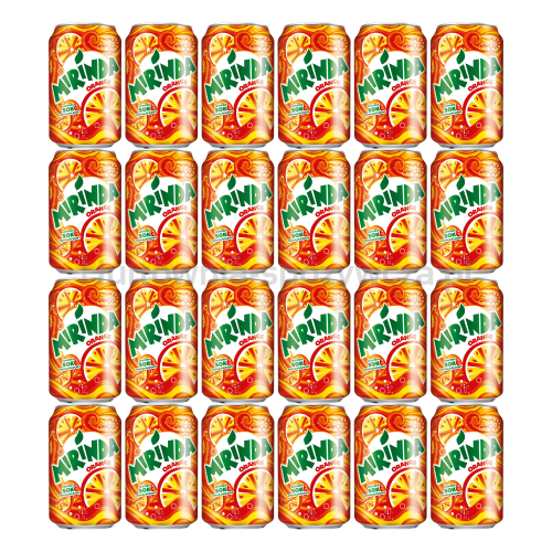 Mirinda Orange Puszka 330 Ml x 24 sztuki