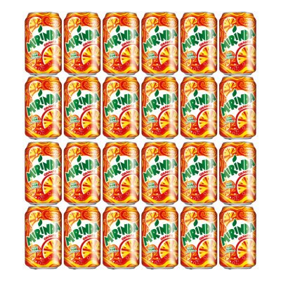 Mirinda Orange Puszka 330 Ml x 24 sztuki