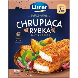 Chrupiąca Rybka Salt&AmpPepper Lisner 180G