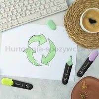 Schneider Zestaw zakreślaczy Job, 1-5 mm, 6 szt., pudełko z zawieszką, mix kolorów  - 4