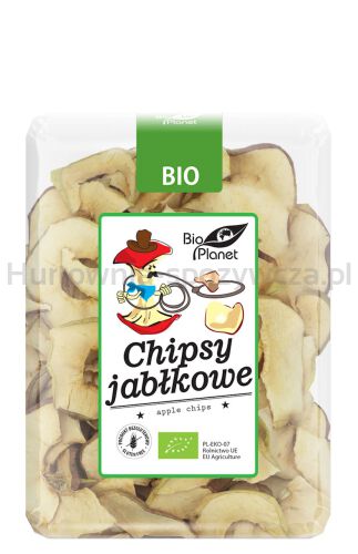 Chipsy Jabłkowe Bezglutenowe Bio 100 G - Bio Planet [BIO]