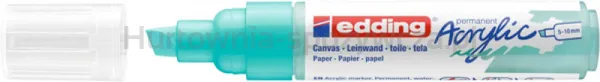 Marker akrylowy e-5000 EDDING, 5-10 mm, matowy głęboki turkus