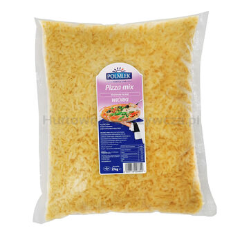 Polmlek Produkt Seropodobny Pizza Mix Wiórki 2 Kg