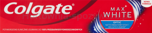 Colgate Pasta Do Zębów Max White Optic Wybielajaca 75 Ml