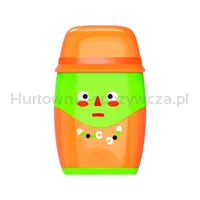 Temperówka Plastikowa Keyroad Hello, Z Gumką, Podwójna, Z Pojemnikiem, Blister, Mix Kolorów - 3