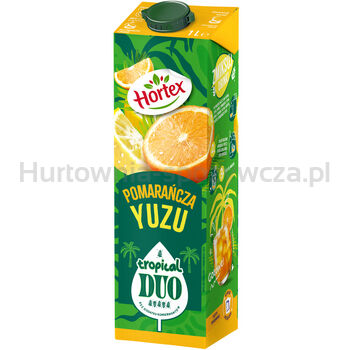 Hortex Tropical Duo Napój Pomarańcza Yuzu karton 1L