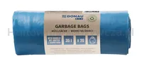 Worki na śmieci DONAU ECO, z uchwytami Knoties, 35l, 20 szt., niebieskie - 4