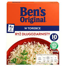 Ben's Ryż Długoziarnisty Parboiled 500G<br>(Data przydatności 22.07.2025)