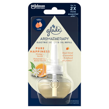 Glade Aromatherapy Electric Scented Oil - Pure Happiness, Zapas 20Ml