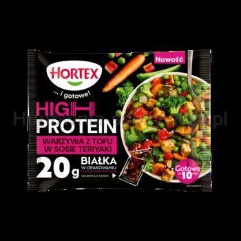 Hortex Warzywa z Tofu w sosie teriyaki High Protein 450g