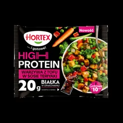Hortex Warzywa z Tofu w sosie teriyaki High Protein 450g