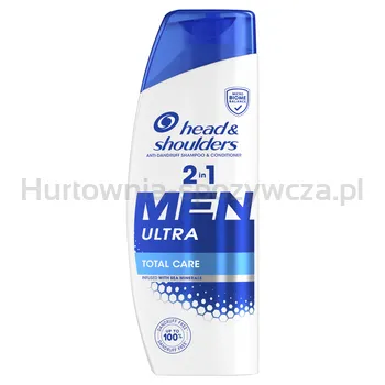 Head & Shoulders Szampon Przeciwłupieżowy Men Ultra Total Care 2 w 1 z minerałami 330 ml