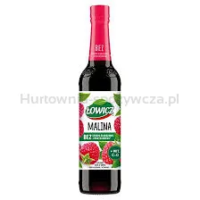 Łowicz Suplement diety Syrop o smaku malinowym 400 ml