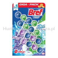 Bref Power Aktiv Sosnowy Las+Lawendowe Pole 4X50G