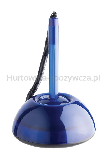 Długopis Na Sprężynce Ico Lux 1,6Mm (Linia), Transparentny Niebieski
