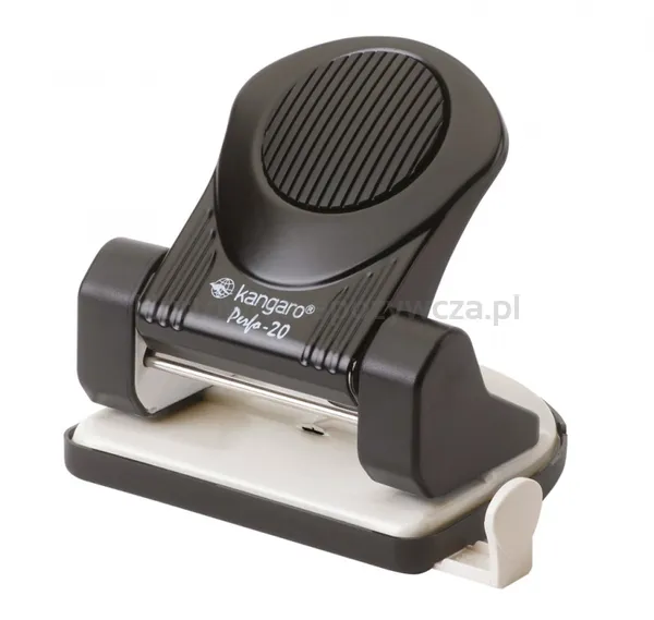 Kangaro DziurkaczPerfo 20, dziurkuje do 20 kartek, czarny 