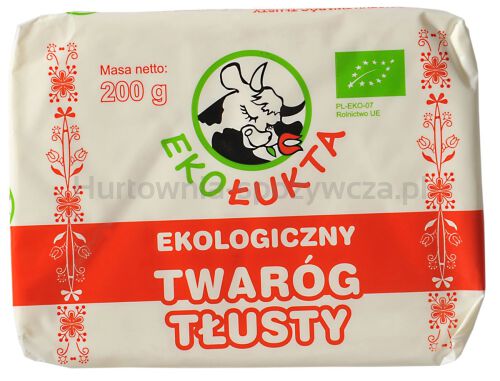 Twaróg Tłusty Bio 200 G - Eko Łukta [BIO]