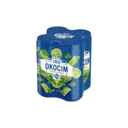 Piwo Okocim 0% Limonka z miętą 500 ml puszka