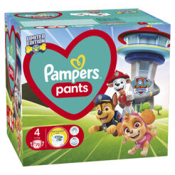 Pampers Pants Limited Edition Paw Patrol Pieluchomajtki Rozmiar 4, 9-15 Kg 72 Szt.