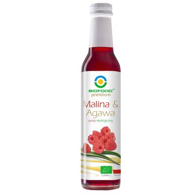 Syrop Malina Z Agawą Bio 250 Ml - Bio Food [BIO]