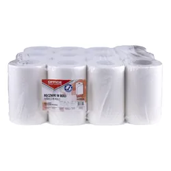 Ręczniki w roli celulozowe OFFICE PRODUCTS Mini, 2-warstwowe, 50m, 12szt., białe