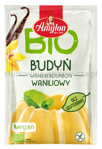 Budyń Waniliowy Bezglutenowy Bio 40 G - Amylon [BIO]