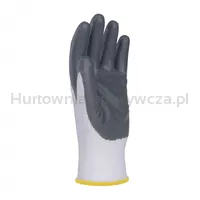 Rękawice DONAU SAFETY Nitrile 01, kat. II, rozm. 8, szare - 3