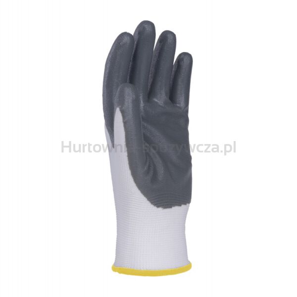 Rękawice DONAU SAFETY Nitrile 01, kat. II, rozm. 8, szare