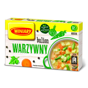 Winiary Bulion Warzywny 18 Kostek 180 G