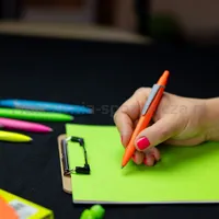 Długopis automatyczny SCHNEIDER Reco, M, blister, mix kolorów neonowych - 10