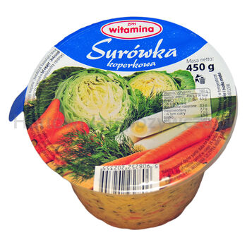 Witamina Surówka Warzywna Koperkowa 450G