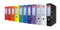 Office Products Segregator Officer z szyną, PP, A4/75mm, czerwony  - 2
