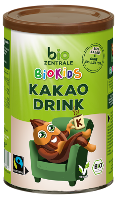 Czekolada W Proszku Dla Dzieci Fair Trade Bio 300 G - Bio Zentrale (Biokids) [BIO]