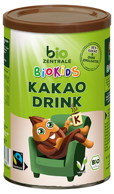 Czekolada W Proszku Dla Dzieci Fair Trade Bio 300 G - Bio Zentrale (Biokids) [BIO]