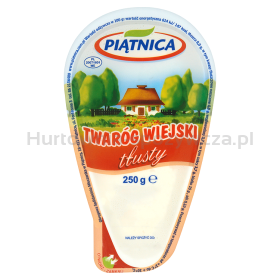 Piątnica Twaróg Wiejski Tłusty 250G