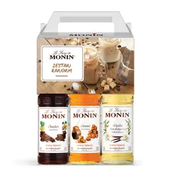 Monin Zestaw Kawowy 3X250Ml