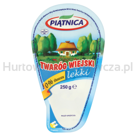 Piątnica Twaróg Wiejski Lekki  Klinek 250G