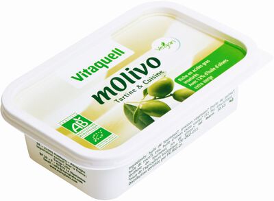 Margaryna Z Oliwą Z Oliwek Molivo Bio 250 G - Vitaquell [BIO]