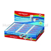 Keyroad Gumka do ścierania Tec-Eraser, mini, techniczna, 39x17x11 mm, opak. ochronne, display, biała  - 2