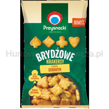 Przysnacki Krakersy Brydżowe o smaku serowym 100g