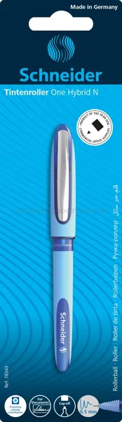 Schneider Pióro Kulkowe One Hybrid, Blister, Niebieski 