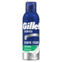 Gillette Series Łagodząca Pianka Do Golenia Z Aloesem 200 Ml