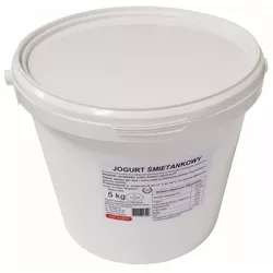 Bieruń Jogurt Śmietankowy "Typu Greckiego" 10% wiadro 5kg