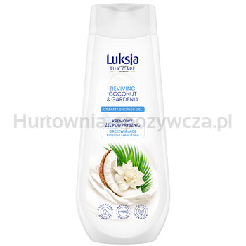 Luksja Żel Pod Prysznic Silk Care Kremowy Kokos I Gardenia 500 Ml